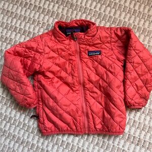 Toddler Patagonia Nano Puff Jacket size 2T gently worn